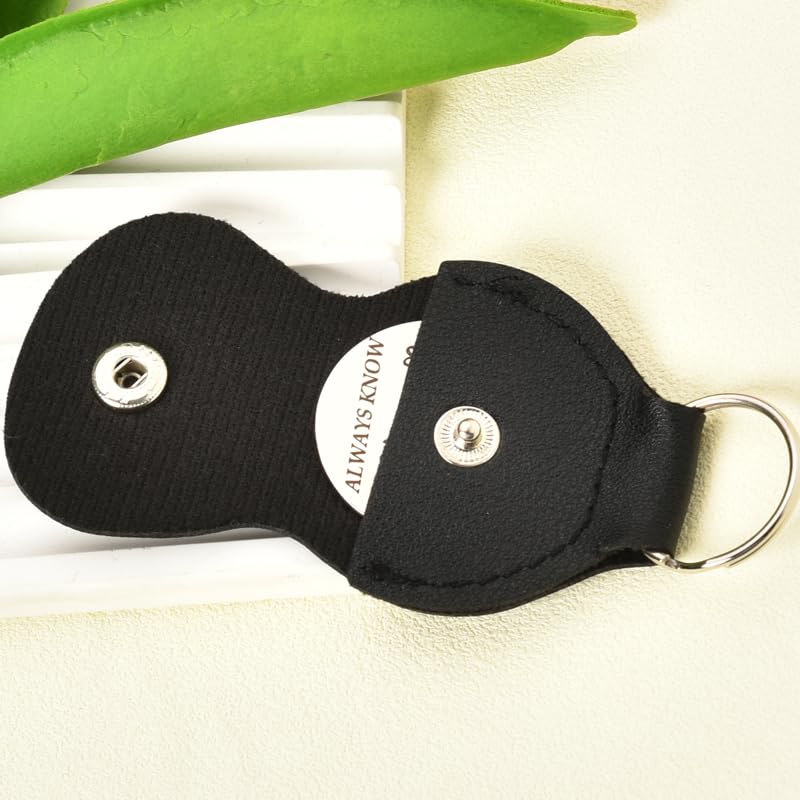 Pocket Hug Keychain Coin Gift for Women Men Pocket Token for Best Friends Bff Birthday Inspiration Gifts for Husband Boyfriend Anniversary Christmas Gifts Motivational Keychain with PU Case - color: Always Know You Are Loved