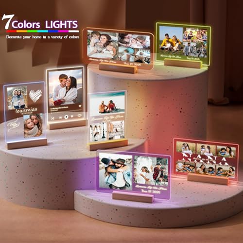 LOUISMIAA Custom Picture Frame – Personalized Gift for Father, Dad, Husband from Daughter, Son, Wife, Memorial for Papa, Daddy, Grandpa - color: Style 10