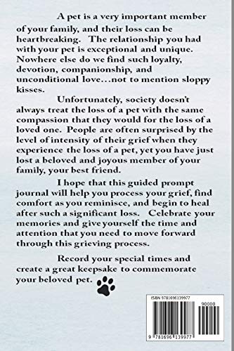 Pet Grief Journal Bouvier Des Flandres: Guided Prompt Keepsake Workbook, Goodbye Friend