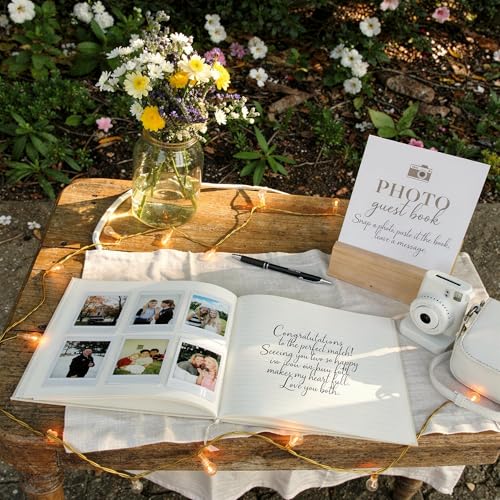 LITIVY Wedding Guest Book and Vow Book 2026
