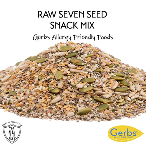 Gerbs Super 7 Seed Snack Mix 14 oz. - size: 14 Ounce (Pack of 1)