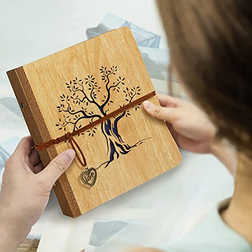 SEEHAN 4x6 Photo Album 200 Photos Small Photo Album 4x6 Picture Family Photos Book, Mothers' Day Gift for Mom from Daughter Son Grandma Gifts - color: Yellow