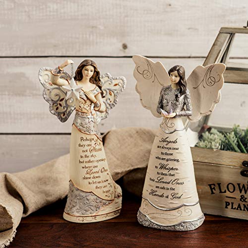 Pavilion Gift Company 82351 In Memory Angel Figurine, 9-Inch
