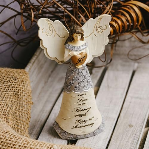 Pavilion Gift Company Elements Angels 82421 Figurine, Silver