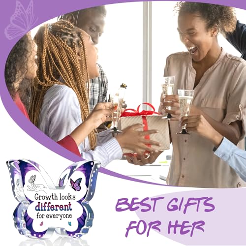Inspirational Gifts for Women Friends, Motivational Office Desk Gifts for Coworker Employee College Students Christmas, Administrative Professional Day Gifts, Encouragement Decorative Signs Plaques - style: Growth