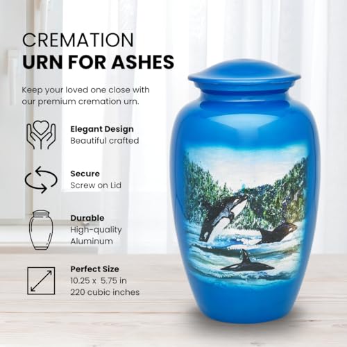 Orca Pod Adult Urn