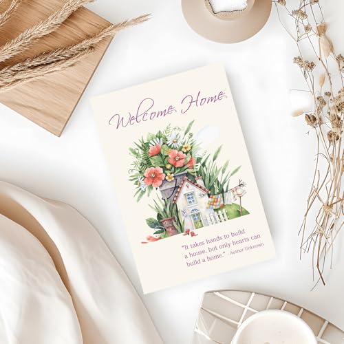 ICOOLYI Thoughtful Housewarming Gifts for Women – New Home Gift Ideas, Housewarming Cards & Gifts, Perfect New Home Card and House Warming Presents for New Homeowners - color: WY-272