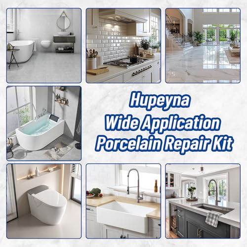 Fiberglass Repair Kit, Tile Repair Kit for Bathtub, Acrylic, Ceramic