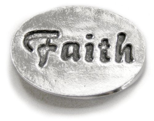 Basic Spirit Angel/Faith Pocket Token (Coin) Handcrafted Pewter Lead-Free CN-2