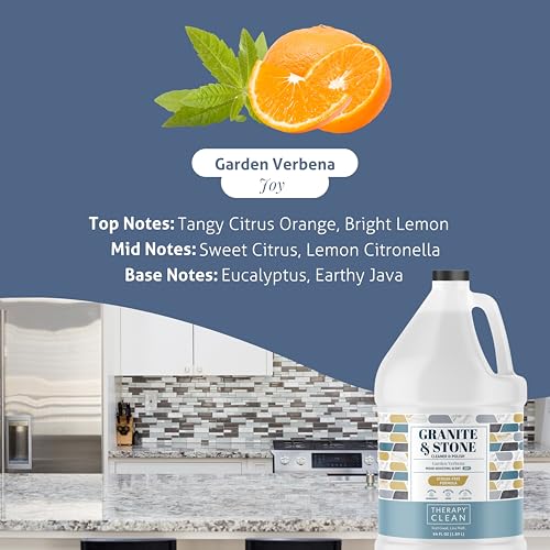 Therapy Granite Countertop Cleaner Refill 64 oz, Marble, Granite Polish, Marble Polish, Stone, Quartz, Stain Remover - style: Granite Cleaner (64 oz Refill)