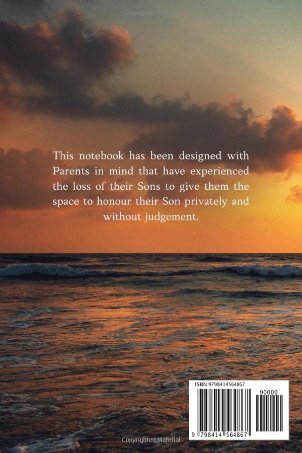 I Miss You Son, A Grief journal To Help With Depression from a Parents Loss Of A Son - : Memory and Rememberance book with love notes