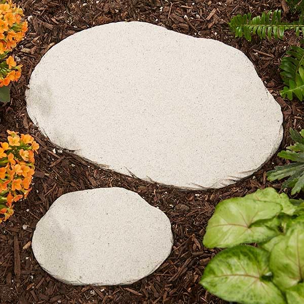 On Angel's Wings Custom Memorial Garden Stone For Loved Ones, Personalized