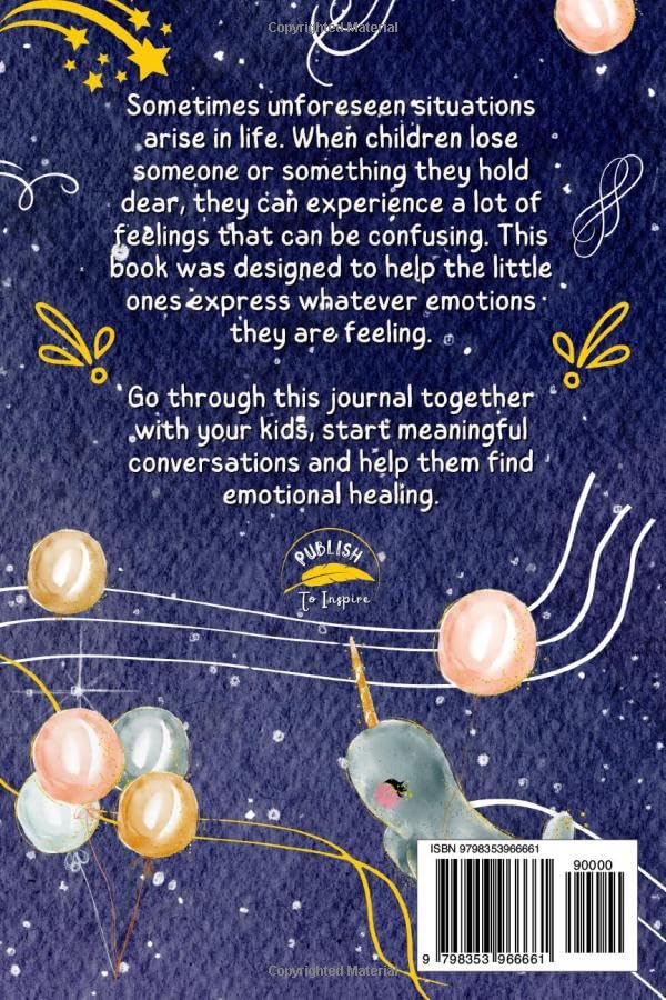 Grief Journal for Kids: Guided Prompts for Processing Grief & Finding Emotional Healing