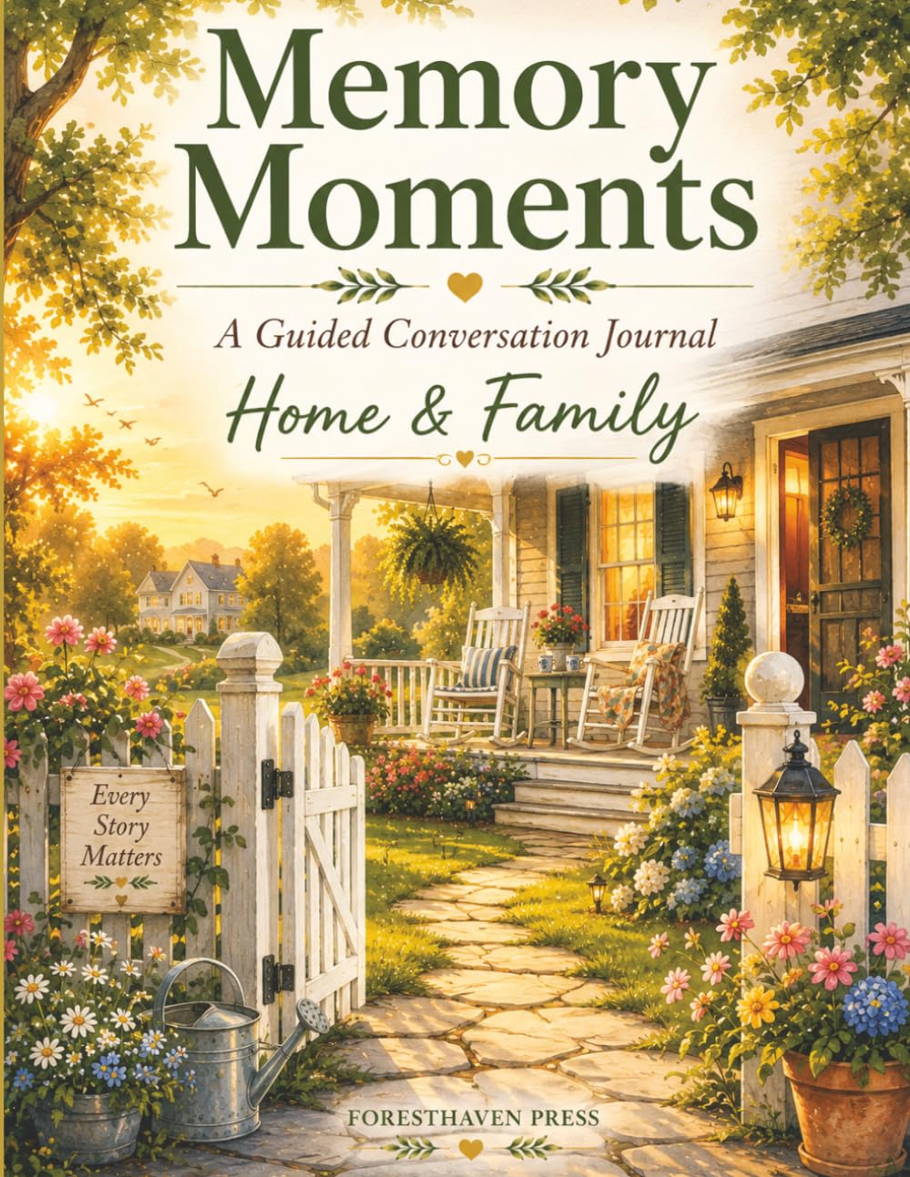 Memory Moments: Home & Family: A Guided Conversation Journal to Share Stories, Celebrate Memories & Strengthen Connections