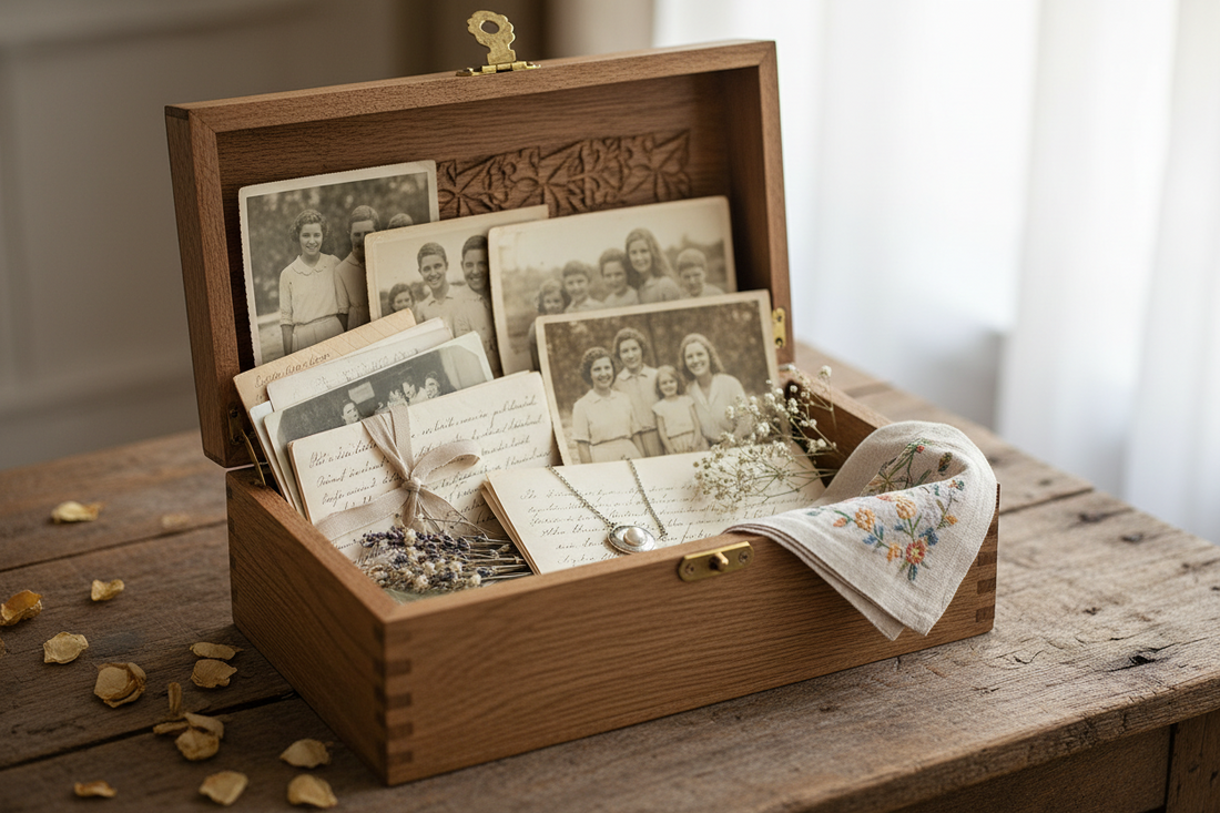How to Create a Comforting Memory Box That Tells a Loved One's Story