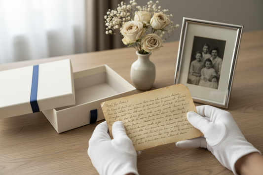 Top 5 Mistakes to Avoid When Preserving Handwritten Letters as Memorial Keepsakes
