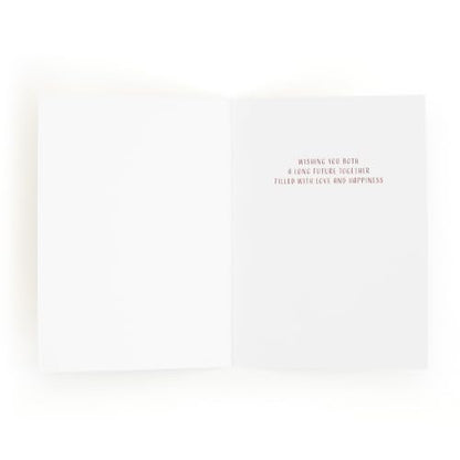 Minted | Wedding & Bridal Shower Card, 5x7 w/Envelope | Happy Couple Cake - color: Happy Couple Cake