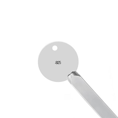 Yoption 4mm .925 Metal Stamp, Metal Punch Stamping Tool DIY Arts and Crafts Supplies for Stamping/Punching, Jewelry, Clay, Leather, Wood - size: 925 (4mm)