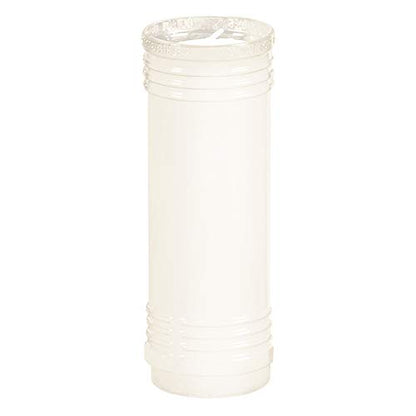 Root Candles Prayer Candles Clear Plastic Devotional 5 to 7-Day Prayer Candle - color: Memorial, size: 1-Count