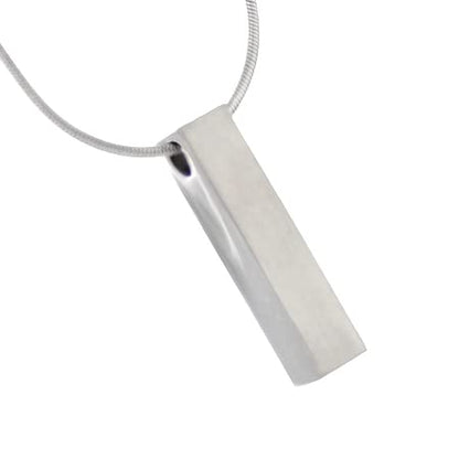 Pillar with Eight Gemstones Cremation Jewelry, Stainless Steel, Urn for Ashes - color: Eight Gemstones