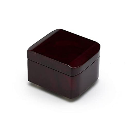 Hi Gloss Modern Petite 18 Note Music Box with Cut Edges - Many Songs to Choose - from This Moment - size: 125. From This Moment