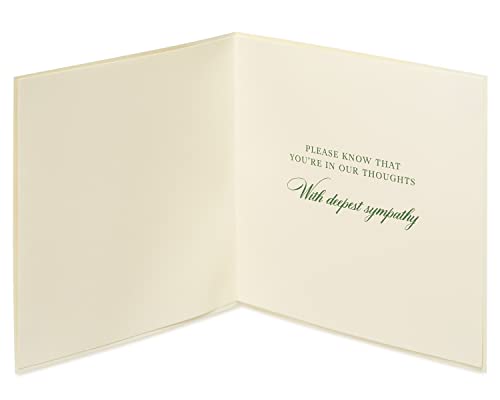 Papyrus Sympathy Card (You're In Our Thoughts) - color: You're In Our Thoughts