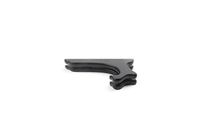 Fox Run Black Plate Stand, 6-Inch, Wood - color: Black, size: 6-Inch