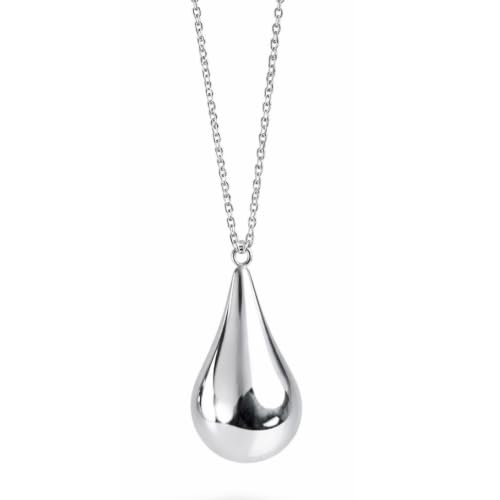 Teardrop Pendant Urn Necklaces for Ashes - 925 Sterling Silver Teardrop Necklace Cremation Jewelry for Ashes - Handmade Memorial Necklace with Filling Kit, Elegant Gift Box Included
