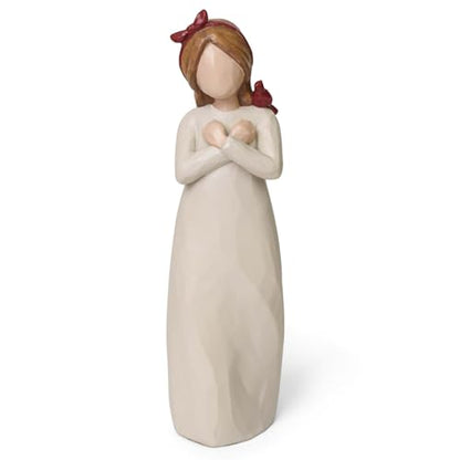 Cardinal Gifts for Women, Sympathy Gifts for Loss of Loved One | for Women, in Loving Memory, Bird Figurines for Comfort and Healing - style: Messenger
