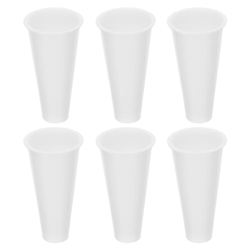 6PCS Plastic Cemetery Vases: Headstones Flower Holder for Artificial Flowers – Grave Decorations Floral Container – Memorials Sympathy for Loss of Loved Ones