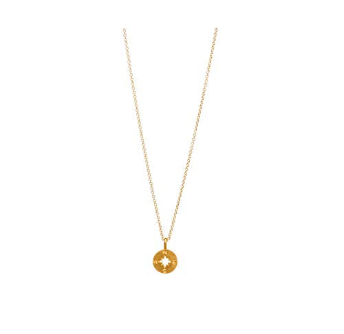 Baydurcan Friendship Anchor Butterfly Good Luck Elephant Necklace for Women - style: Compass