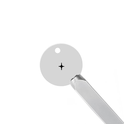 Yoption 6mm 1/4'' Star Metal Stamp, Metal Punch Stamping Tool DIY Arts and Crafts Supplies for Stamping/Punching Jewelry, Clay, Leather, Wood - size: Star (6mm)