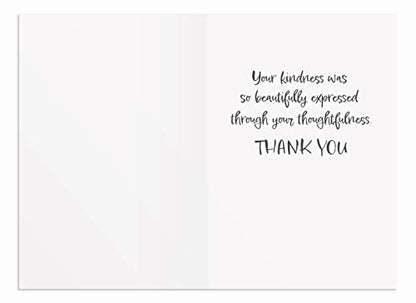DaySpring - We Give Thanks - 4 Nature Design Assortment with Scripture - King James Version - 12 Thank You Boxed Cards & Envelopes (U0061)