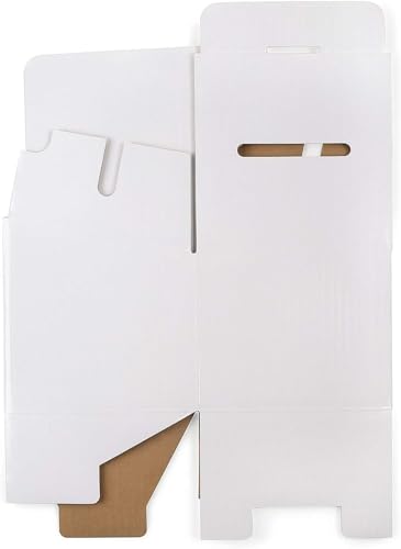Raffle Ticket Donation Collection Ballot Box Reusable Sturdy thick Cardboard with Slot comment Suggestion Box With Removable Header 6H x 6W x 6D, Display area 6H x 6W(Red 5 pack) - color: Red