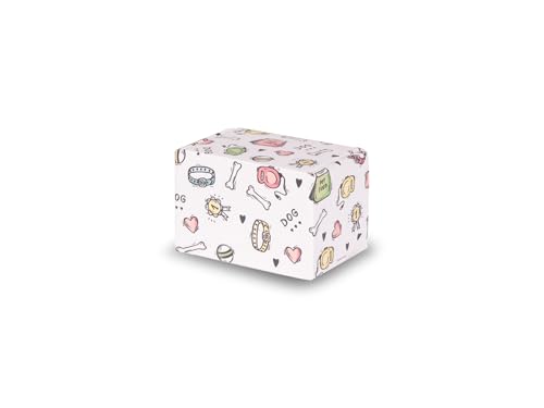 Unforgettable Urns-Made in USA-Biodegradable Cardboard Pet Urn-Box Cremation Urn for Pets-Dog & Cat Urn (Dog Urn Print, Mini Urn (36 cu. in)) - color: Dog Urn Print, size: Mini Urn (36 cu. in)