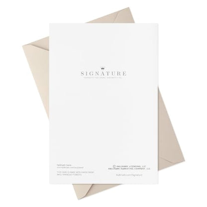 Hallmark Signature Sympathy Card (Forever Remembered) - color: White