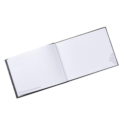 Christian Art Gifts in Loving Memory Guest Book - Grey Padded Faux Leather w/Debossed Cover Design - Condolence Book, Funeral Guest Book, Memorial Sign-in Book for Funerals & Memorial Services