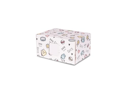 Unforgettable Urns-Made in USA-Biodegradable Cardboard Pet Urn-Box Cremation Urn for Pets-Dog & Cat Urn (Dog Urn Print, Large Urn w/Picture Frame (213 cu. in)) - color: Dog Urn Print, size: Large Urn w/Picture Frame (213 cu. in)