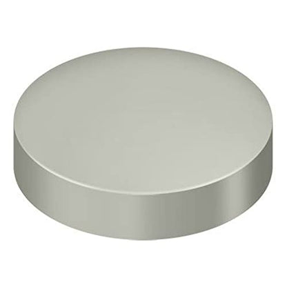 Deltana Scf100u15 Flat Round Screw Cover Clavo, Satin Nickel - color: Satin Nickel