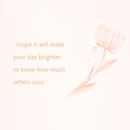 Hallmark Thinking of You Card (Brighten Your Day Flower Pattern) - style: Thinking of You