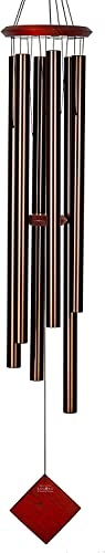 Woodstock Chimes Neptune Wind Chime for Outside 54" Large Bronze, Deep Tone Sound for Outdoor Garden, Patio, Porch Decor, Encore Collection DCB54 - color: Chimes of Neptune - Bronze