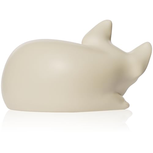 French Bulldog Dog Urn, Frenchie Dog Urns for Ashes, Pet Urns, Cream | Pet Memorial Keepsake Funeral Urn for Dogs Ashes, Animal Urn - color: Cream