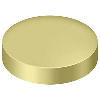 Deltana SCF100U3 Flat Round Screw Cover Clavo - color: Polished Brass