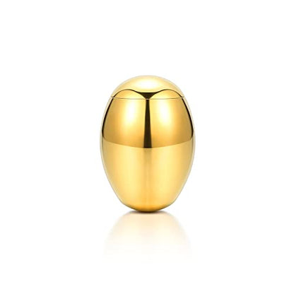 Zysta Cremation Jewelry Urn Necklace for Ashes Teardrop Butterfly Urn Memorial Locket Pendant Necklace Hollow Flower Jar Keepsake Cremation Jewelry for Women - color: Golden