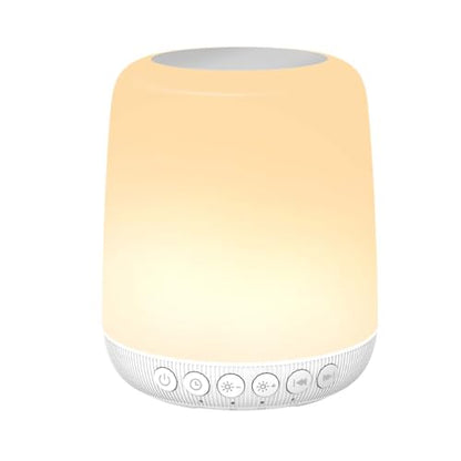 Night Light LED Touch Night Dimmable with 20 Levels of Brightness 4 Timers Rechargeable Battery for Bedroom Baby Nursery Living Room Home for Kids and Adult Breastfeeding Sleep Aid White