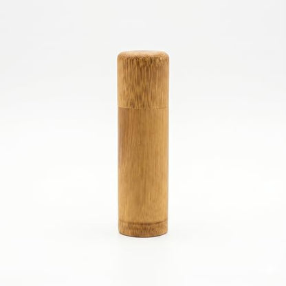 Mainely Urns Bamboo Scattering Tube for Human or Pet Cremation Ashes, Small Size, 2.88 Cu in Capacity, Paper Funnel Included - size: Small
