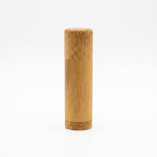 Mainely Urns Bamboo Scattering Tube for Human or Pet Cremation Ashes, Small Size, 2.88 Cu in Capacity, Paper Funnel Included - size: Small