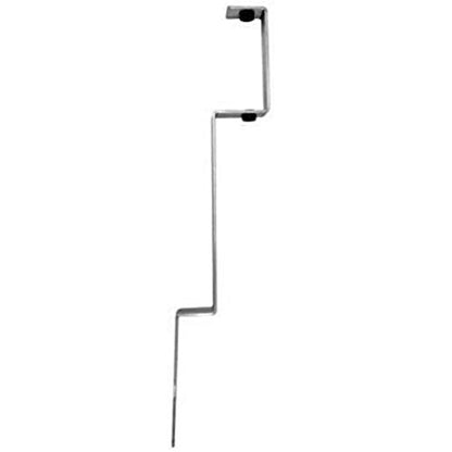 20" Aluminum Flag Staff Spike Holder, Cemetery Memorial Flag Holder, Made In USA