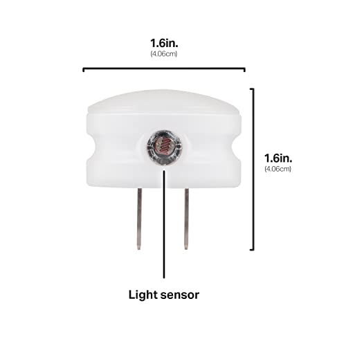 Lights By Night Night Lights Plug into Wall, 2-Pack, LED Plug in Nightlight | Warm White, Dusk to Dawn Sensor, Adults, Kids Room, Bedroom, Bathroom, Nursery, Hallway, Kitchen, 43950 - size: 2 Pack
