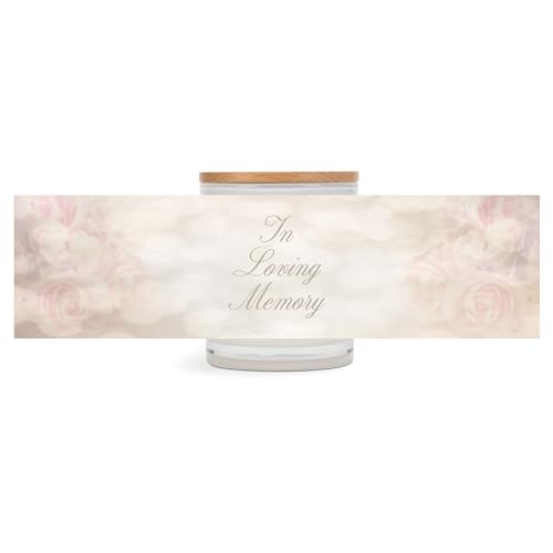 Elanze Designs in Loving Memory 11.5 Ounce Pure Soy Wax Jar Candle, Exotic Cardamom Scent